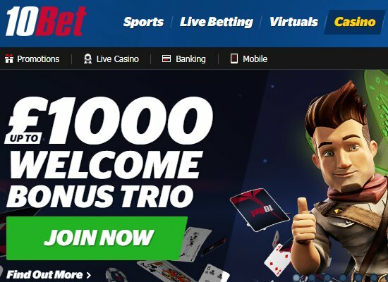 10 bet casino