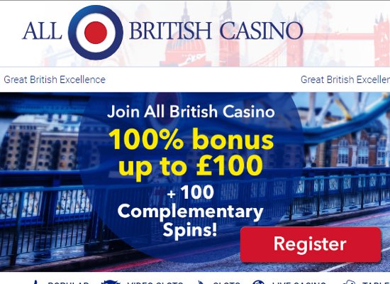 all British casino